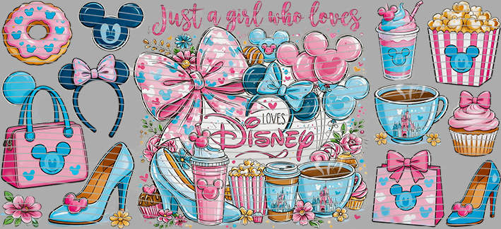 16oz Disney style-D-3424